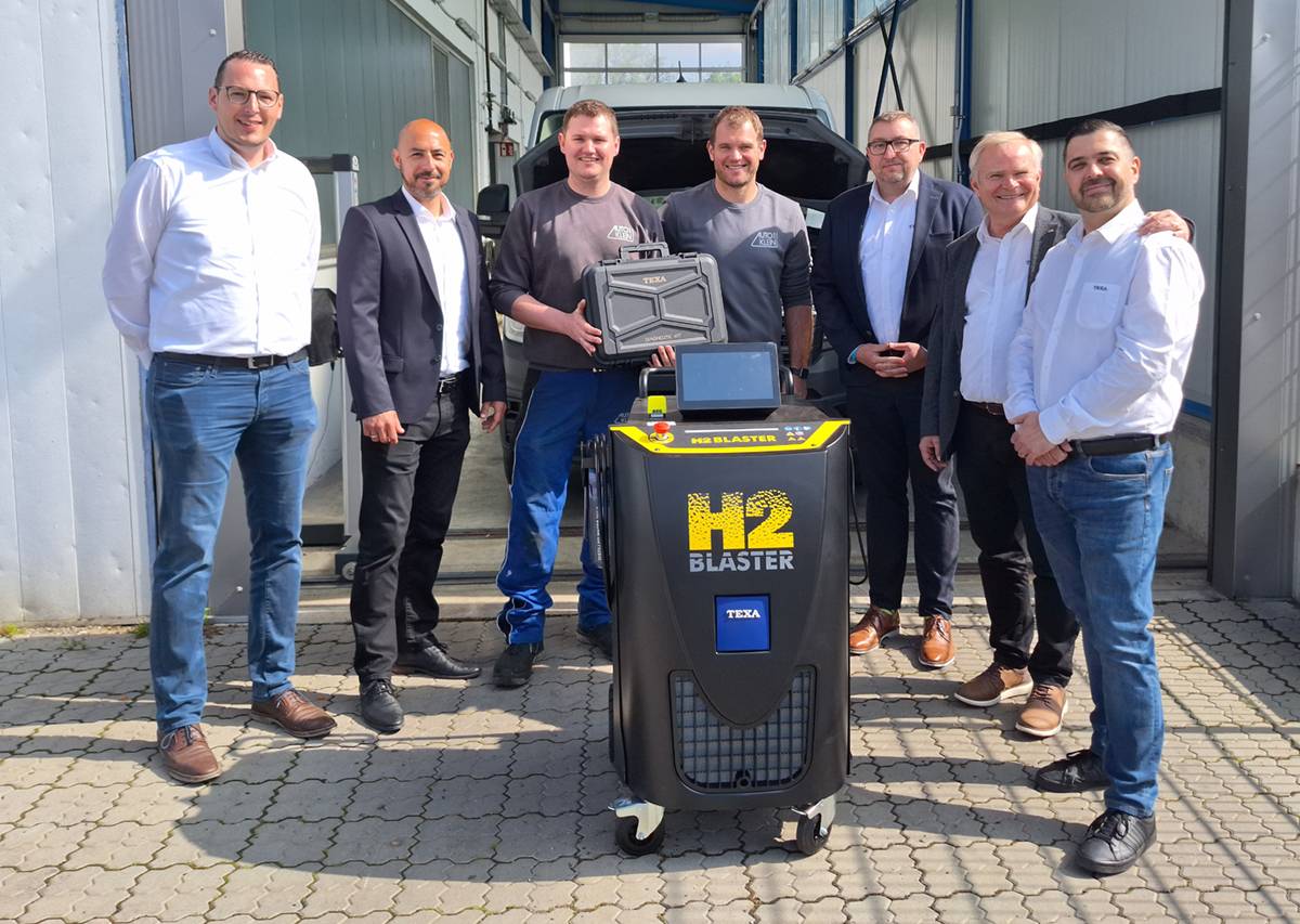 TEXA H2 BLASTER: One Thousand Units Delivered In Germany